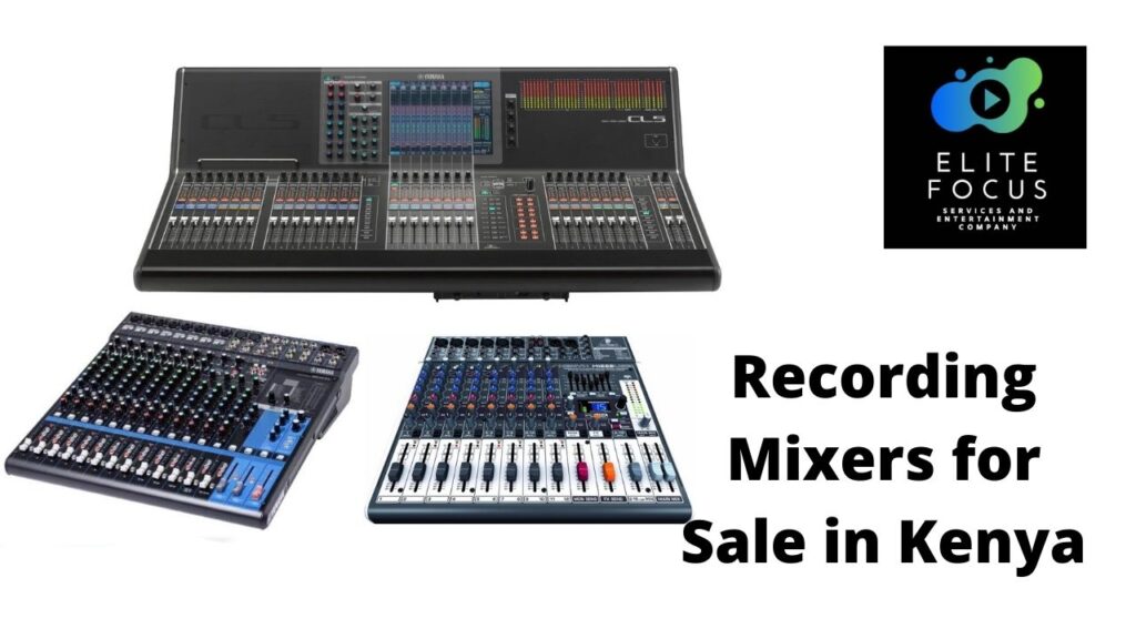 Recording Studio Mixers For Sale in Kenya | Professional Sound Mixer Console | Yamaha Recording Studio Sound Mixer