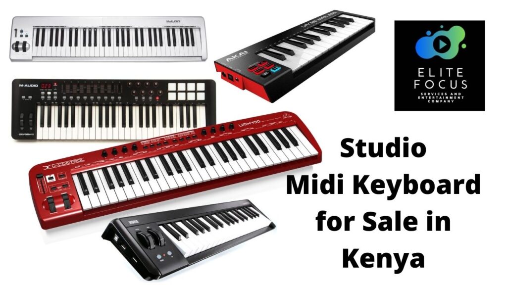 Recording Studio Midi Keyboard Pianos For Sale in Kenya | Bheringer UMX Keyboard | Akai Midi Keyboard with Drum Pads | 27 Keys | 49 Keys | 61 Keys Keyboard | M-Audio Carbon midi Keyboard