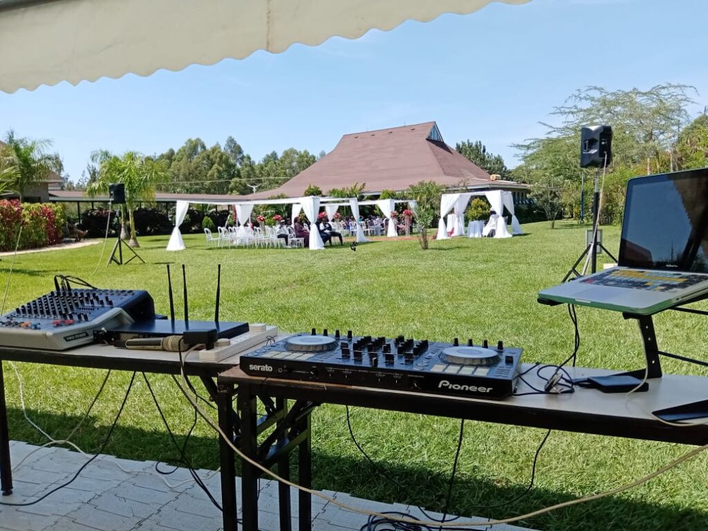 Deejay for hire in Kenya | Event Deejay & Emcee for Hire in Kenya | Deejay Equipment for Hire in Kenya | Deejay Setup | Wedding Deejay for Hire in Kenya