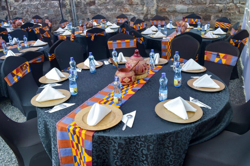 African Wedding Decor & Setup
